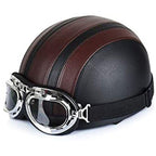 Lunettes de moto steampunk