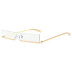 Lunettes de protection solaire rectangulaires inversées