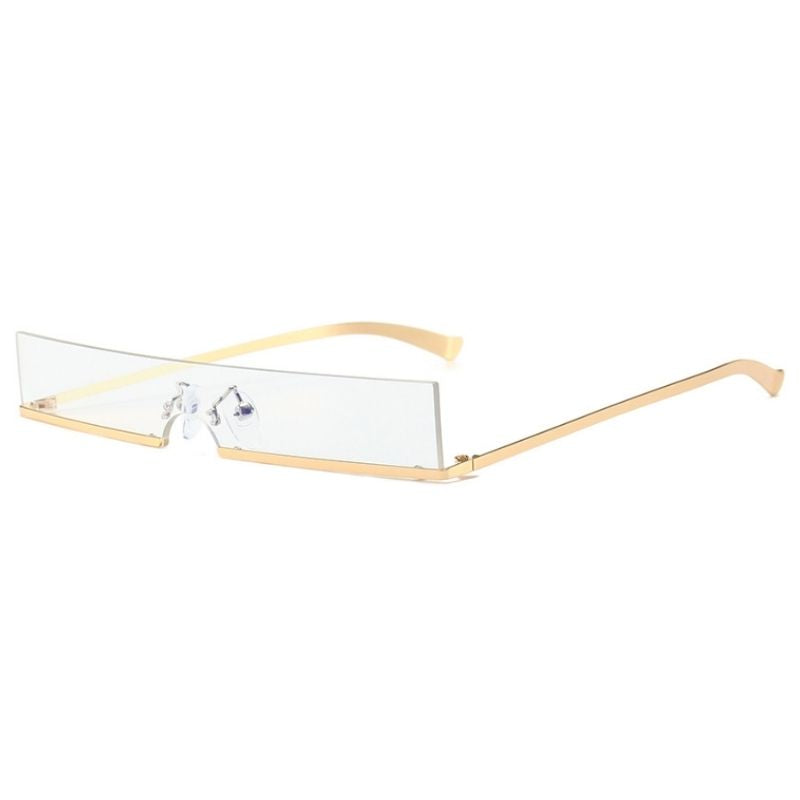 Lunettes de protection solaire rectangulaires inversées