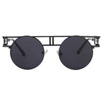 Lunettes de soleil à barre droite steampunk