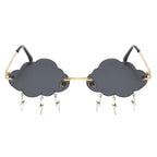 Lunettes de soleil à silhouette nuage