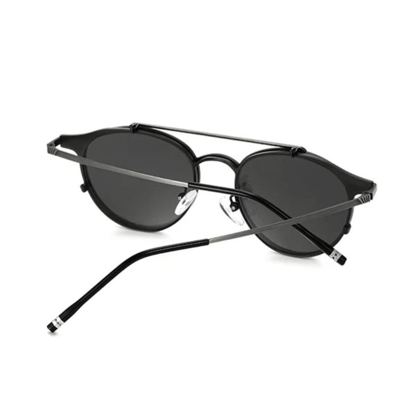 Lunettes de soleil au design double pont