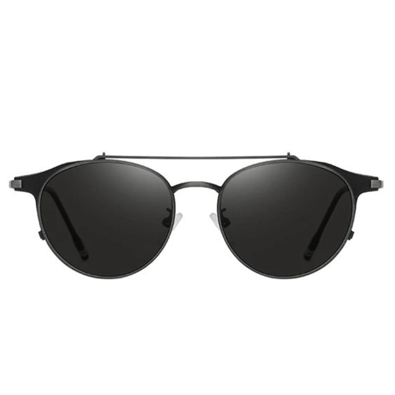 Lunettes de soleil équipées d'un double pont