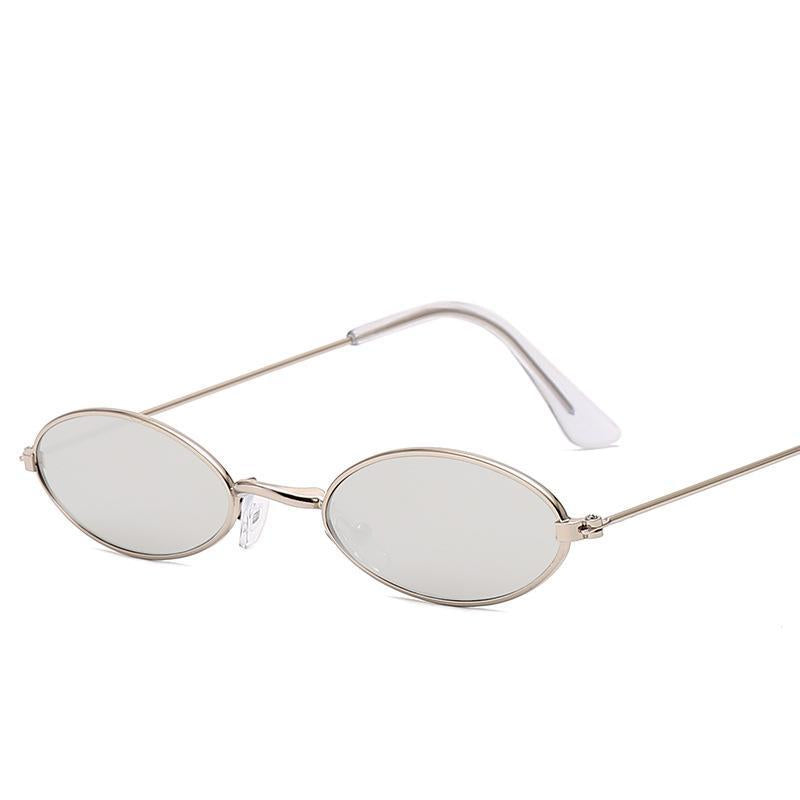 Lunettes de soleil forme ovale style steampunk