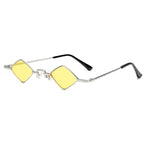Lunettes de soleil losange au style steampunk