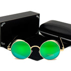Lunettes de soleil masculines façon steampunk
