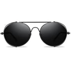 Lunettes de soleil munies de protections latérales