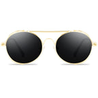 Lunettes de soleil offrant une protection latérale