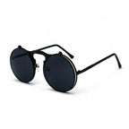 Lunettes de soleil relevables au style vintage
