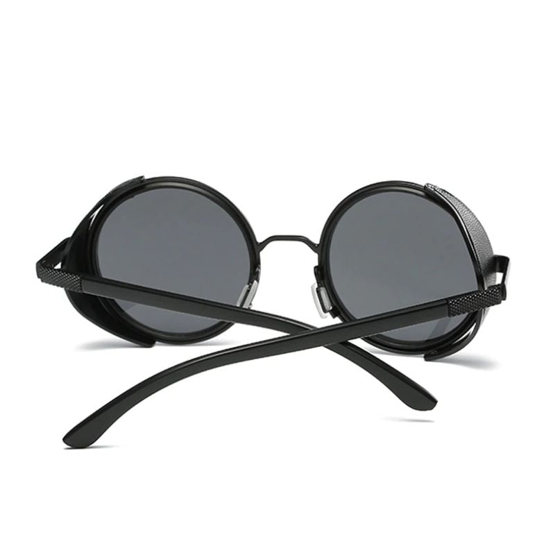 Lunettes de soleil rétro et rondes