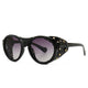 Black with Grey Lenses