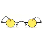 Lunettes de soleil rondes au petit format