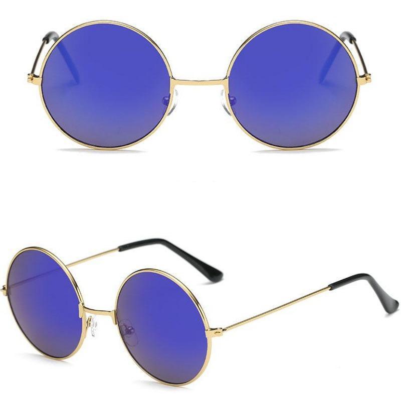 Lunettes de soleil rondes vintage pour femme