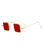 Lunettes de soleil steampunk carrées vintage