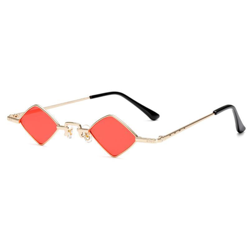 Lunettes de soleil steampunk en losange