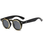 Lunettes de soleil steampunk flip-up