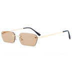 Lunettes de soleil steampunk rectangulaires