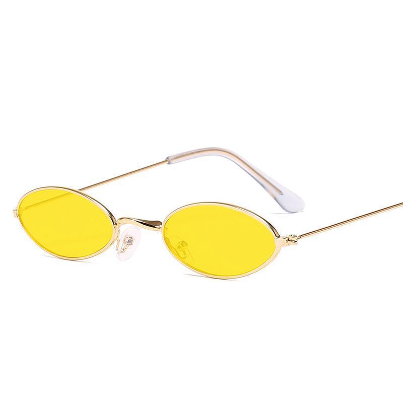 Lunettes de soleil tendance steampunk ovales
