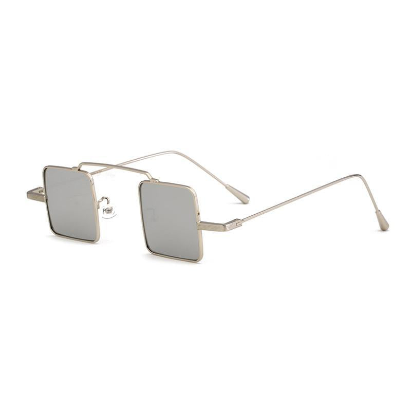 Lunettes de soleil vintage carrées façon steampunk