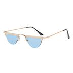 Lunettes de soleil vintage demi-lune