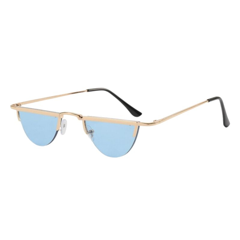 Lunettes de soleil vintage demi-lune