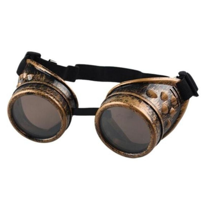 Lunettes de soudage au style steampunk