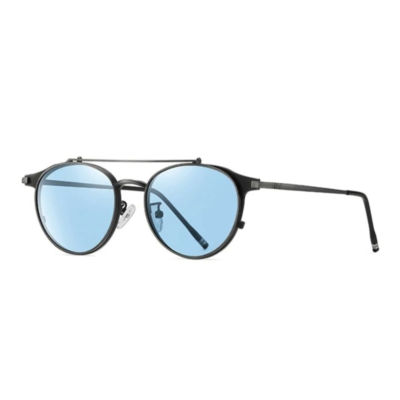 Lunettes double pont contre le soleil
