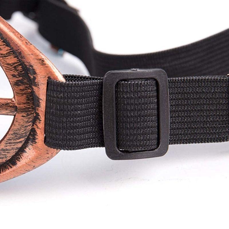 Lunettes en cuivre style steampunk