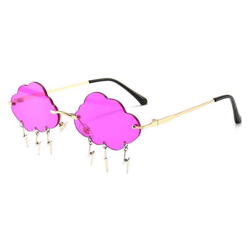 Lunettes en forme de nuage à usage solaire