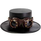 Lunettes en PU d’esthétique steampunk
