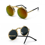 Lunettes esprit steampunk à double verre