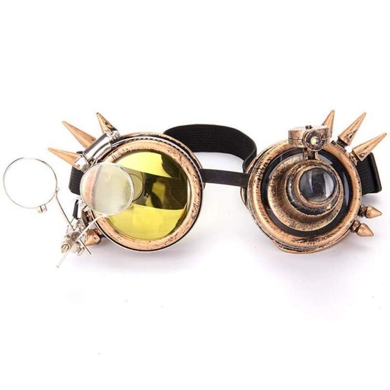 Lunettes façon steampunk