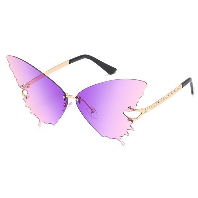 Lunettes forme papillon d’inspiration steampunk pour le soleil