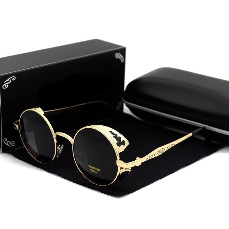 Lunettes homme steampunk contre le soleil