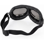 Lunettes moto au style steampunk