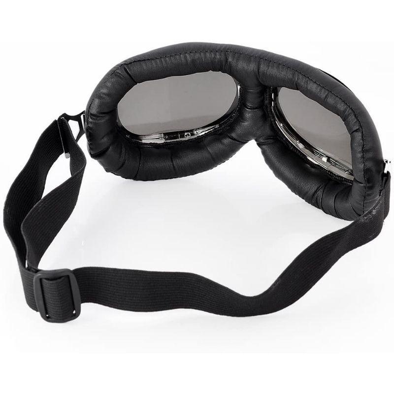 Lunettes moto au style steampunk