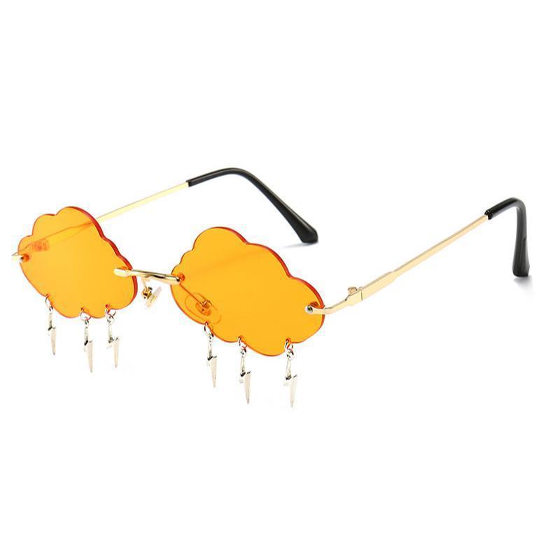 Lunettes pour le soleil aux contours de nuage