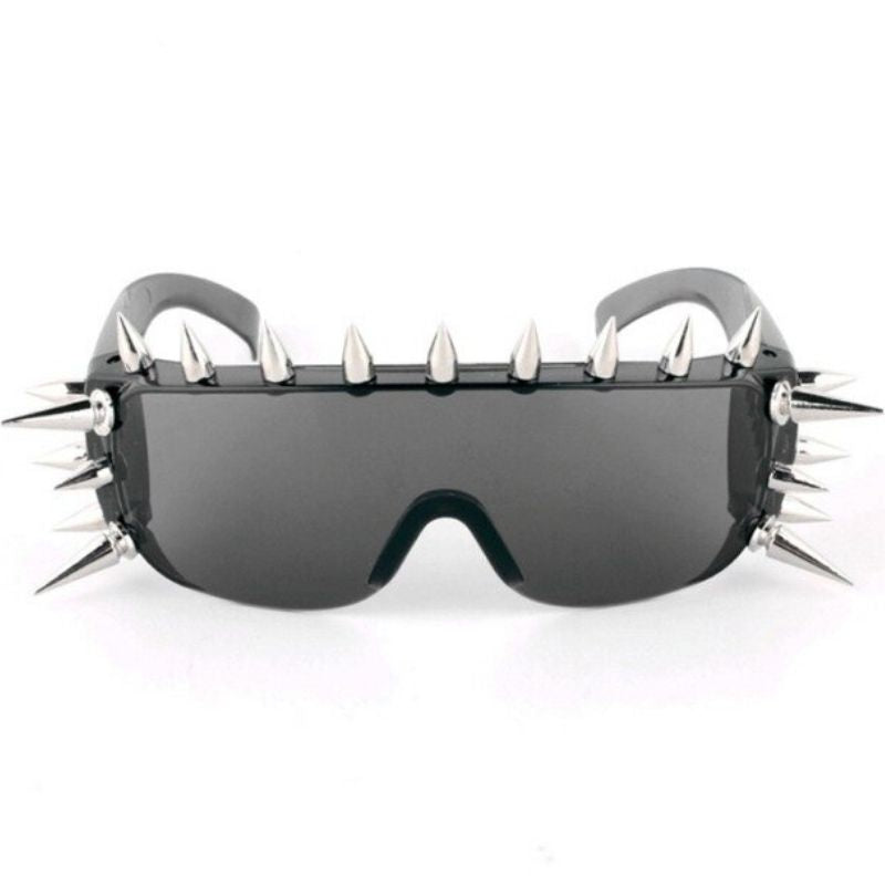 Lunettes rectangulaires de soleil gothiques