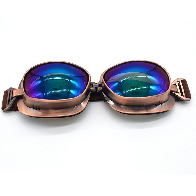 Lunettes rétro façon aviateur