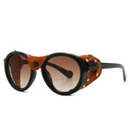 Lunettes rétro masculines de soleil