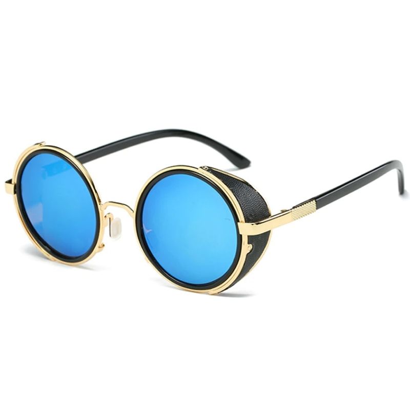 Lunettes rétro rondes pour le soleil