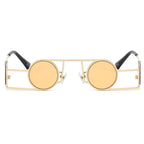 Lunettes rondes inversées de soleil
