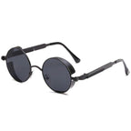 Lunettes rondes pour le soleil en métal