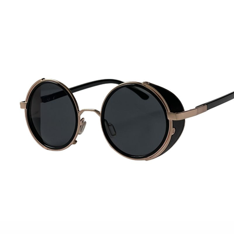 Lunettes rondes vintage contre le soleil