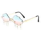 Lunettes solaires au format nuage