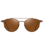 Lunettes solaires avec une structure double pont