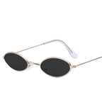 Lunettes solaires de forme ovale esprit steampunk