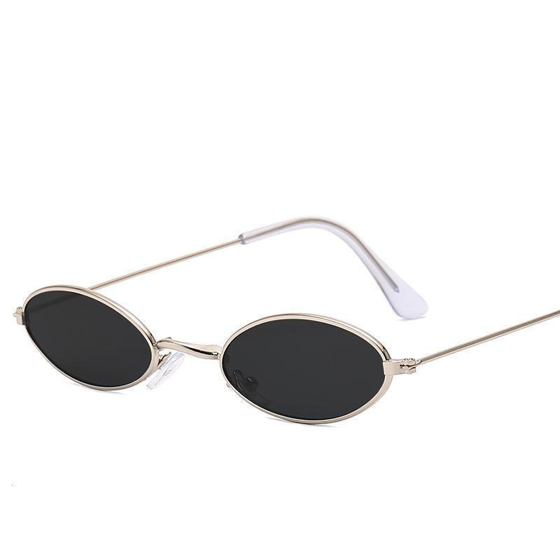 Lunettes solaires de forme ovale esprit steampunk