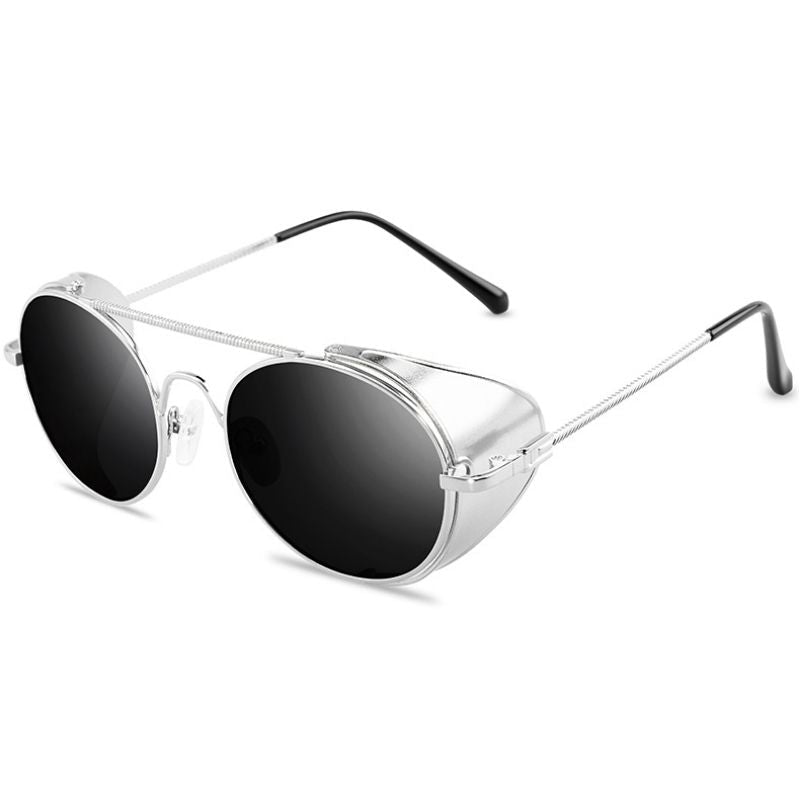 Lunettes solaires dotées d'une protection latérale
