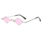 Lunettes solaires en losange style steampunk